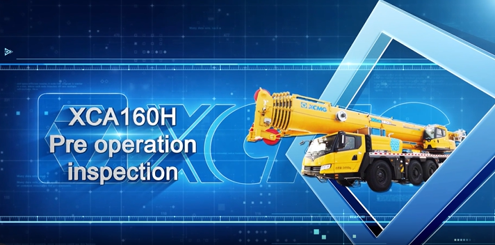 XCA160H Pre operationinspection
