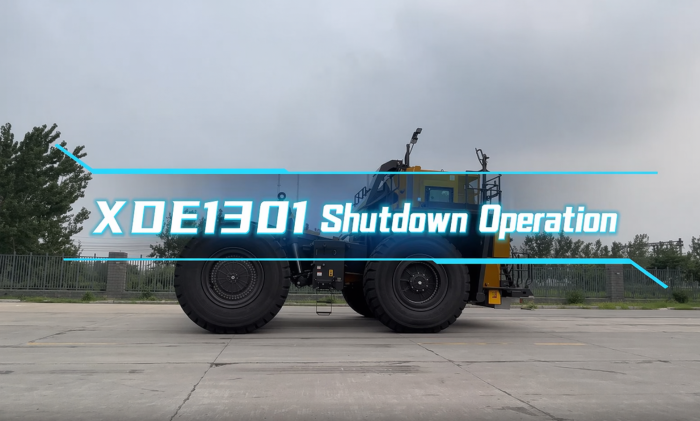XDE130停机操作