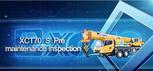 XCT70_S Premaintenance inspection