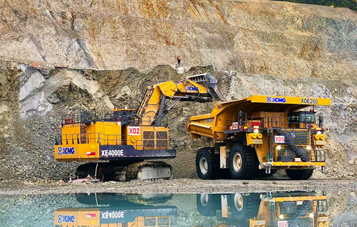 Coal mine in South America