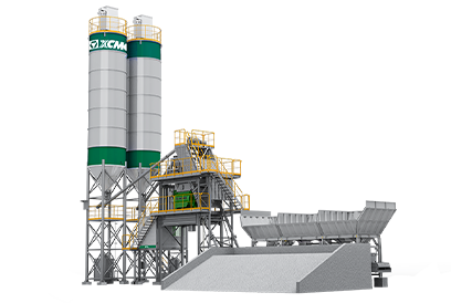 Bucket-type mixing plant