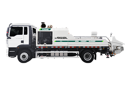 Trailer-Mounted Concrete Line Pump